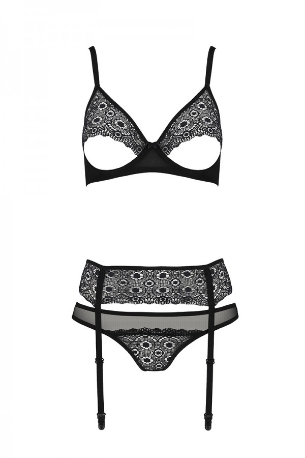Ensemble à jarretelles Zinnia - Passion ECO Collection